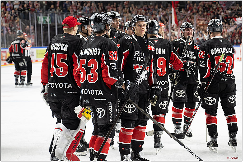 PENNY DEL 1; Kölner Haie - Düsseldorfer EG ; Köln, 16.02.2025